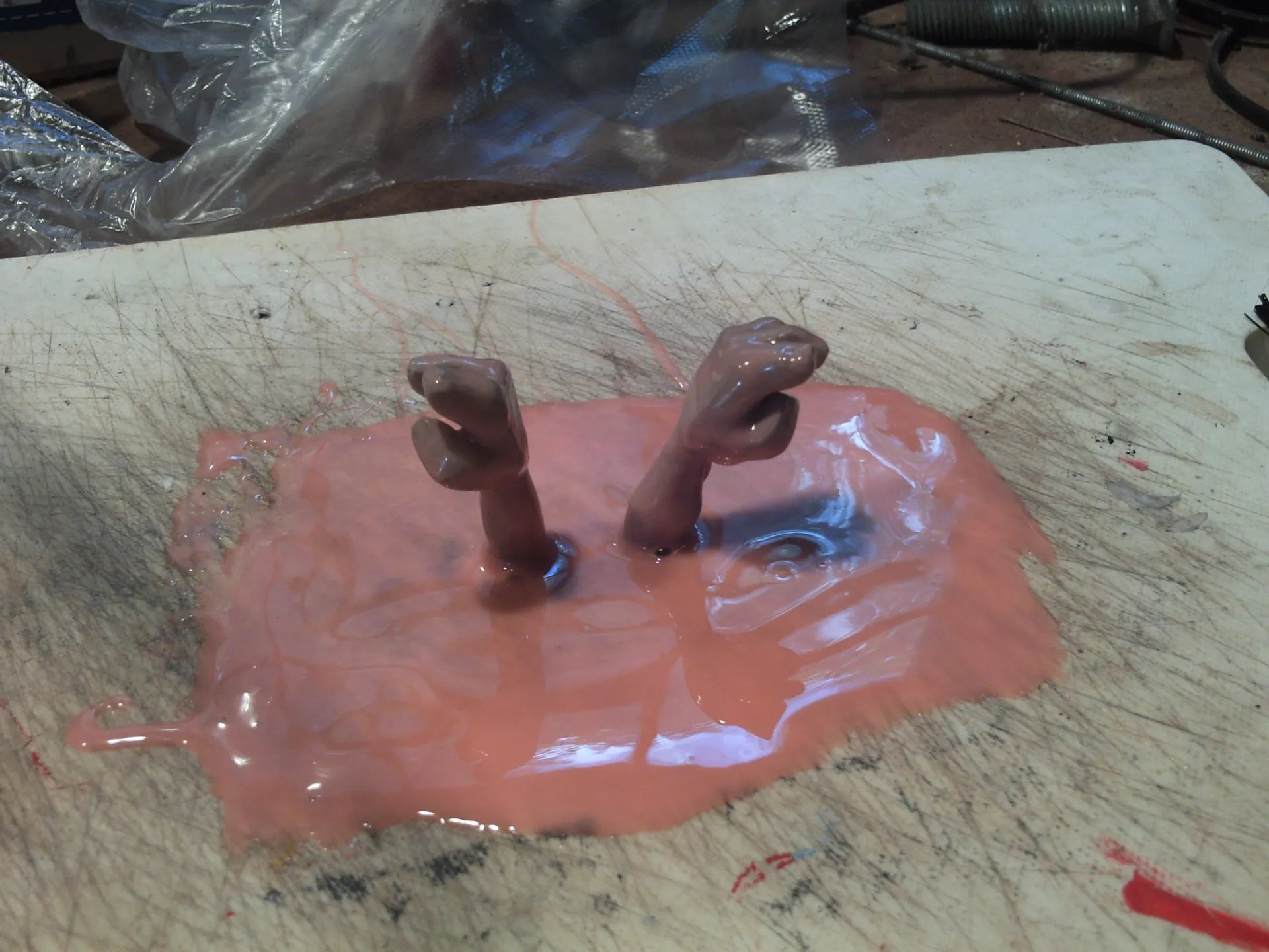 Creeple 2 arms mold