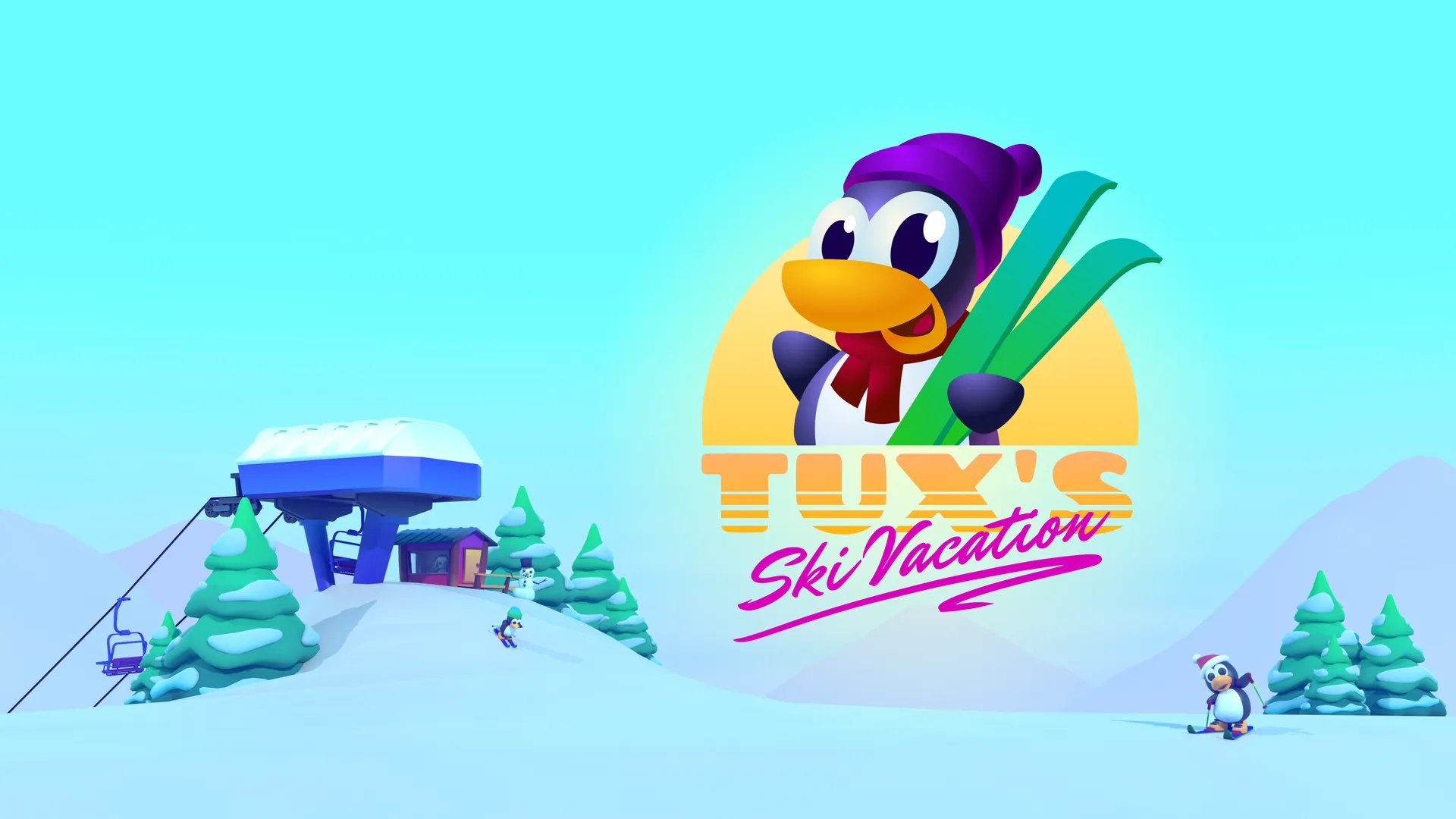 thumbnail of Tux's Ski Vacation